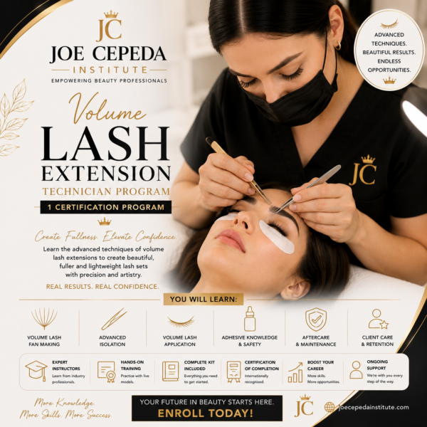 Volume Lash Extension Technician Certification Program