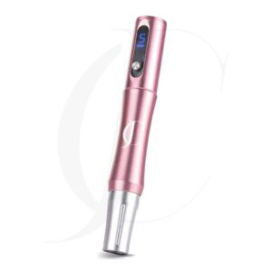 Pink digital pen tattoo machine.