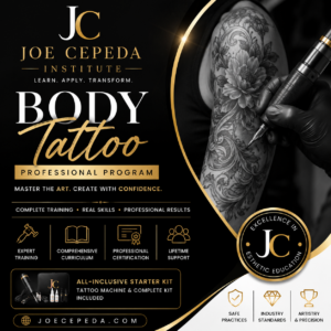 Professional Body Tattoo Artist Certification Program