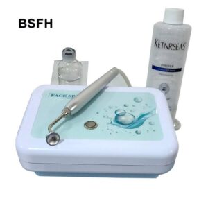 White facial spa machine with a nozzle.