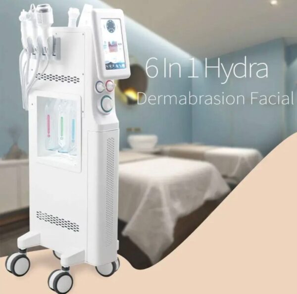 6-in-1 hydra dermabrasion facial machine.