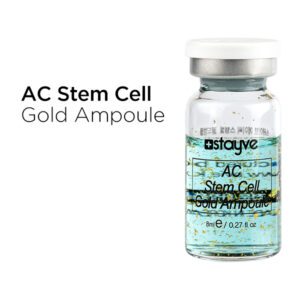 AC Stem Cell Gold Ampoule in bottle.