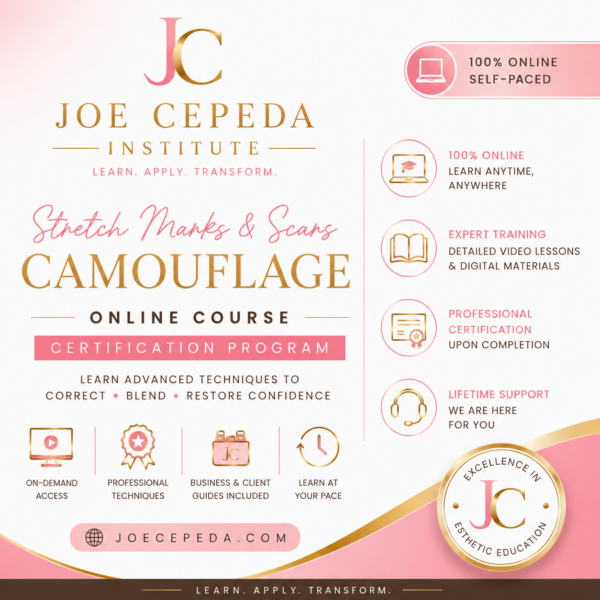 Professional Stretch Marks & Scars Camouflage Online Certification Program