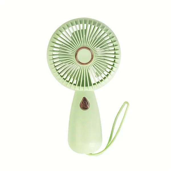 Green Portable Rechargeable Small Personal Cooling Fan | Suitable for Lashes and Facials
