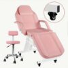 Pink Massage Bed + Stool