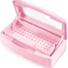 Plastic Sterilizing Tray, sterilization box PINK COLOR