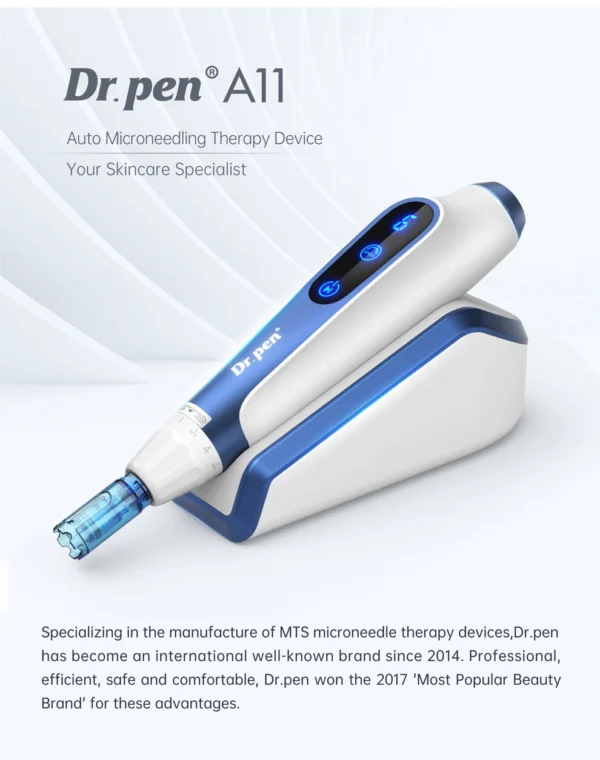 Dr Pen A11 Ultima PRO Microneedling Pen with LED Control, 6 Speed Settings