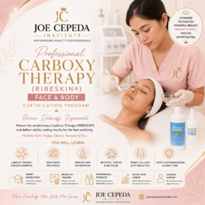 Professional Carboxy Therapy (RIBESKIN®) Face & Body Certification Program