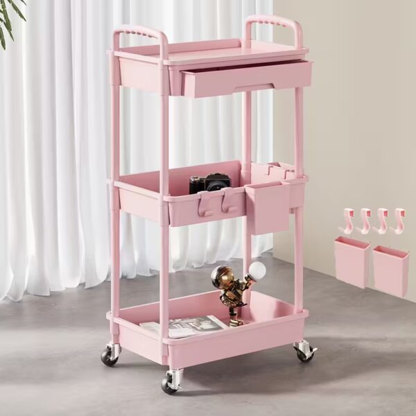 3-Tier Heavy-Duty Plastic