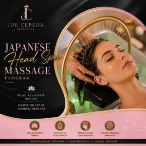 Professional Japanese Head Spa Massage Specialist Certification Program