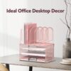 3 Tier Desk Organizer with 5 Vertical File Holders