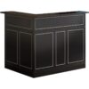 Reception Desk with Storage Shelves L-Shaped
