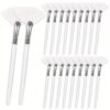Set of 20 Facial Fan Brushes