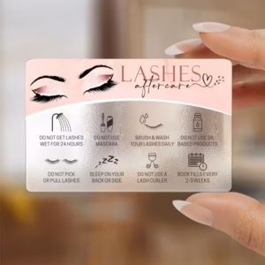 2840e22d-0edd-4f0e-84c5-27021c586e05 Lash Extension Aftercare Cards – 50 Pack