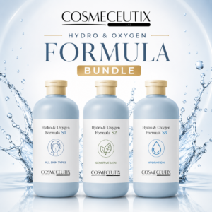 COSMECEUTIX HYDRO & OXYGEN FORMULA – PROFESSIONAL HYDROFACIAL SERUM SET