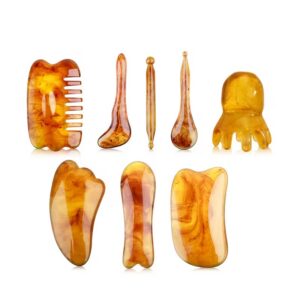 8-Piece Multi-Function Gua Sha Massage Kit – Face & Body