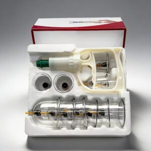 12-Piece Vacuum Cupping Set with Hand Pump