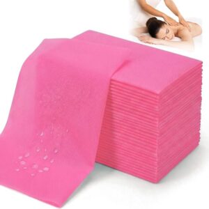 Pink Disposable Massage Table Sheets – 100 Pack